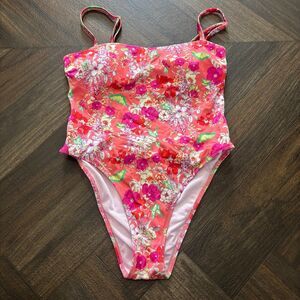 Victoria’s Secret High Cut Open Back One Piece Swimsuit